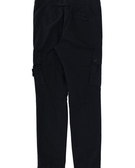 CARGO PANTS WITH LOGO PATCH