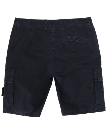 CARGO SHORTS WITH LOGO PATCH