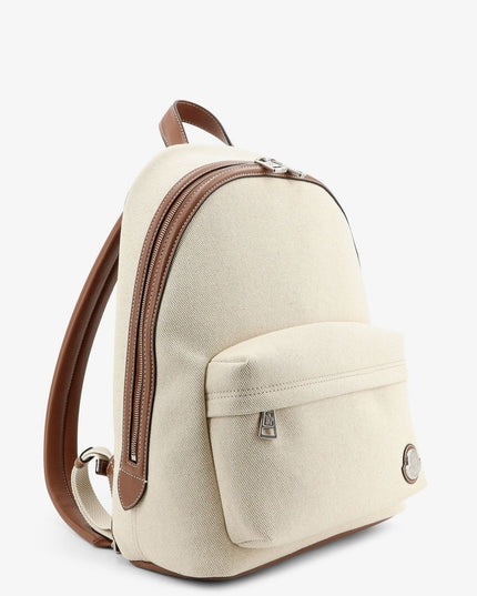 Carlo canvas backpack with embossed Moncler logo