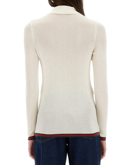 CASHMERE AND SILK POLO SHIRT