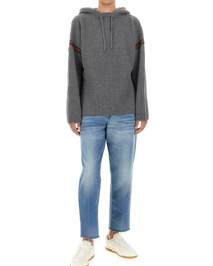 CASHMERE AND WOOL SWEATER