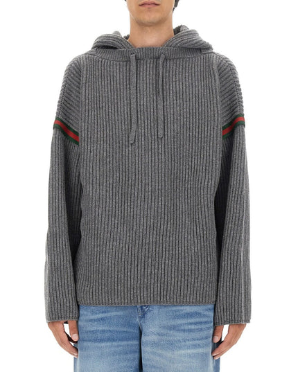CASHMERE AND WOOL SWEATER