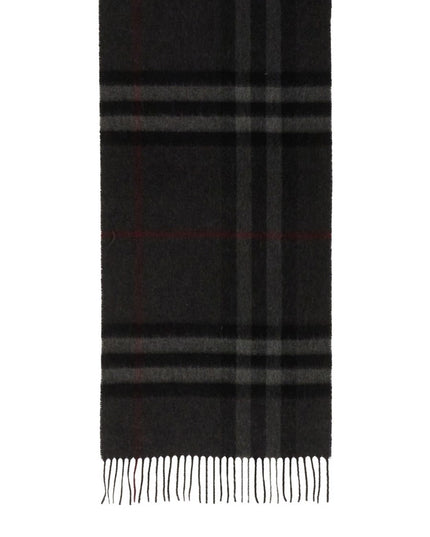 CASHMERE CHECK SCARF