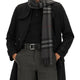 CASHMERE CHECK SCARF