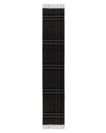 CASHMERE CHECK SCARF