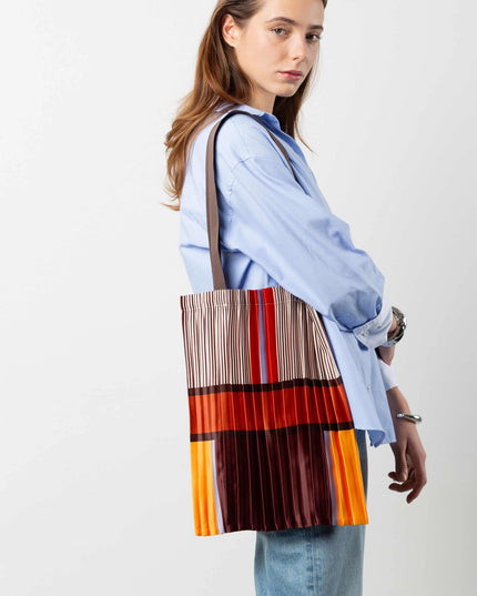 Satin Faltentasche BAGHERIA | Made in Italy