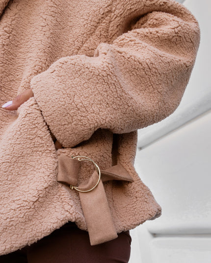 LA BALANCIA | FLUFFY Jacke | Beige