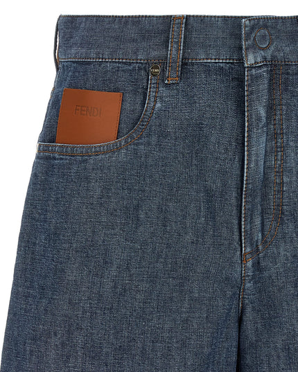 Chambray Denim Shorts