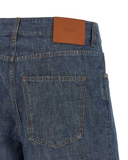 Chambray Denim Shorts