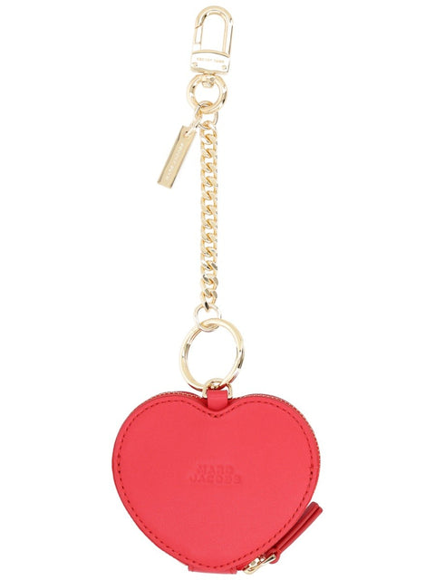 CHARM "HEART POUCH BAG"