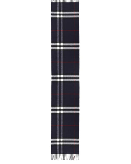 "CHECK" CASHMERE SCARF