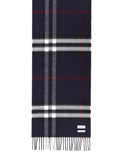 "CHECK" CASHMERE SCARF