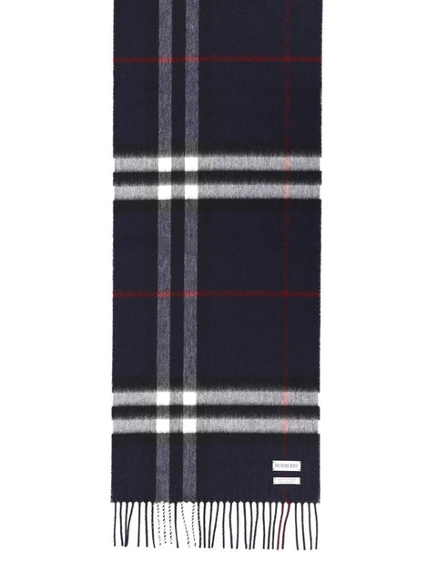 "CHECK" CASHMERE SCARF