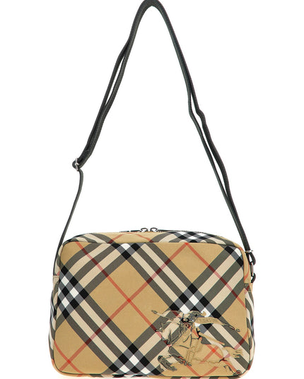 'Check' crossbody bag