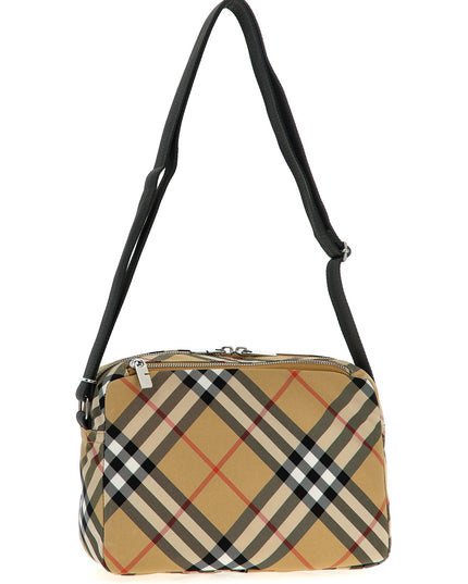 'Check' crossbody bag