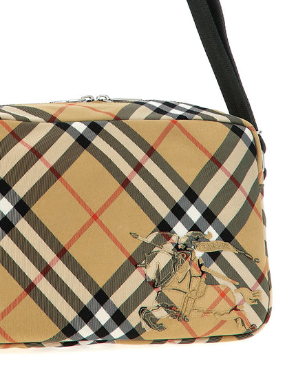 'Check' crossbody bag