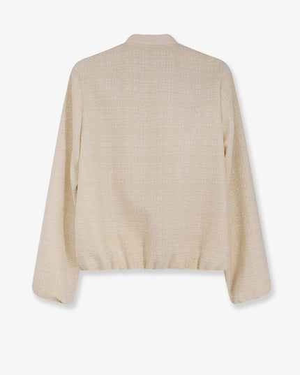 Checked cotton tweed jacket