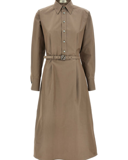 Chemisier midi dress