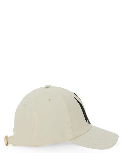 "CHEZ VALENTINO" EMBROIDERED BASEBALL CAP
