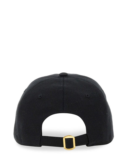 "CHEZ VALENTINO" EMBROIDERED BASEBALL CAP