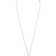 CHEZ VALENTINO METAL AND ENAMEL NECKLACE