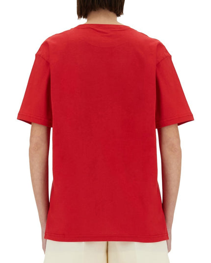 "CHEZ VALENTINO" PRINT T-SHIRT