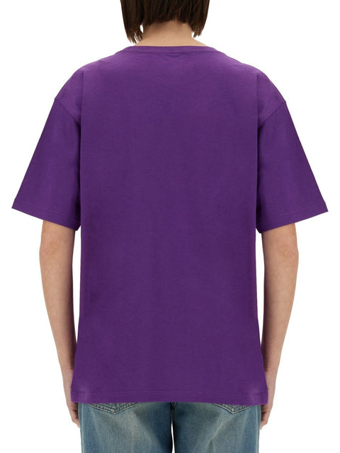 "CHEZ VALENTINO" PRINT T-SHIRT