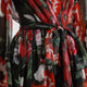 Chiffon dress with floral print