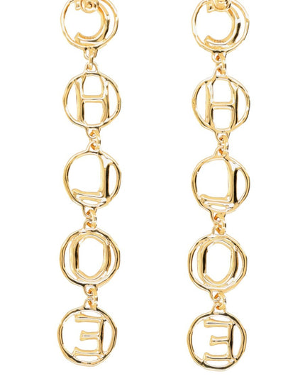 "CHLOÉ SCRIPT" EARRING