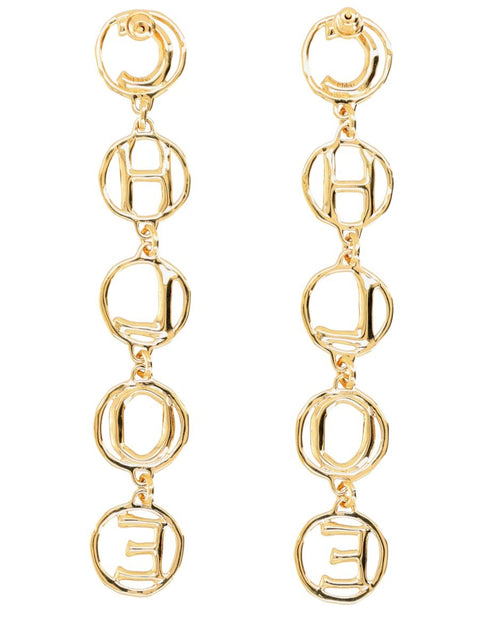 "CHLOÉ SCRIPT" EARRING