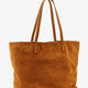 City suede shoulder bag