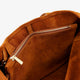 City suede shoulder bag