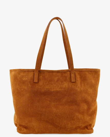 City suede shoulder bag