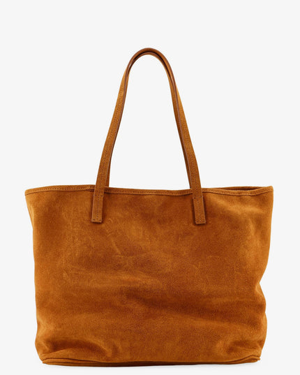 City suede shoulder bag
