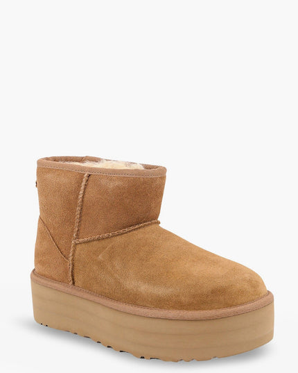 Classic Mini Platform suede ankle boots