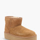 Classic Mini Platform suede ankle boots