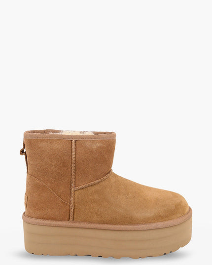 Classic Mini Platform suede ankle boots