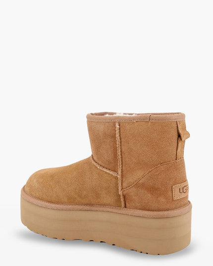 Classic Mini Platform suede ankle boots