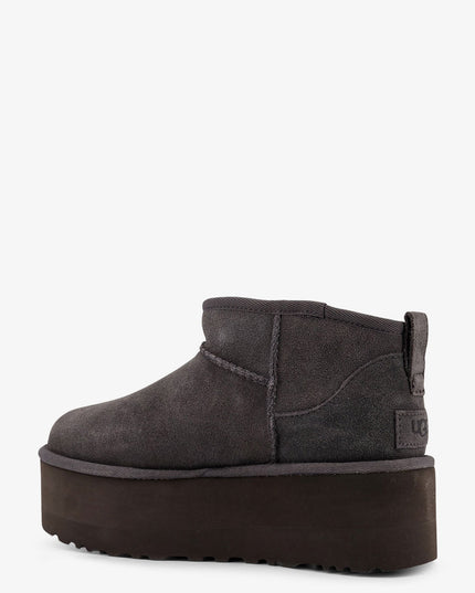 Classic Ultra Mini Platform suede ankle boots