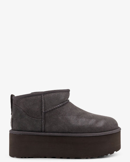 Classic Ultra Mini Platform suede ankle boots