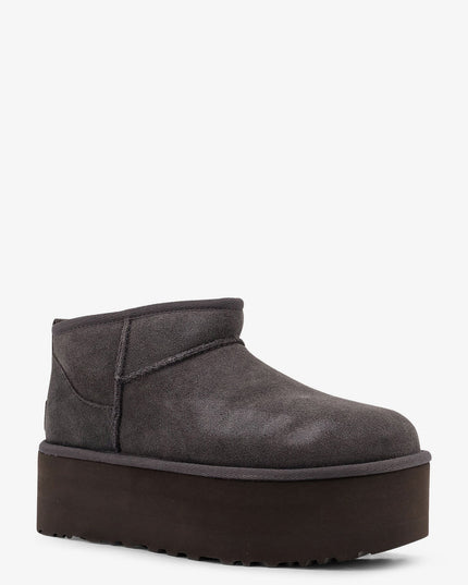 Classic Ultra Mini Platform suede ankle boots