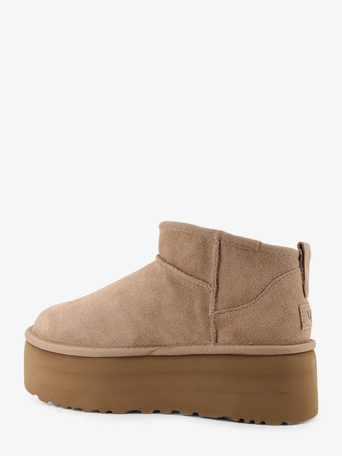Classic Ultra Mini Platform suede ankle boots