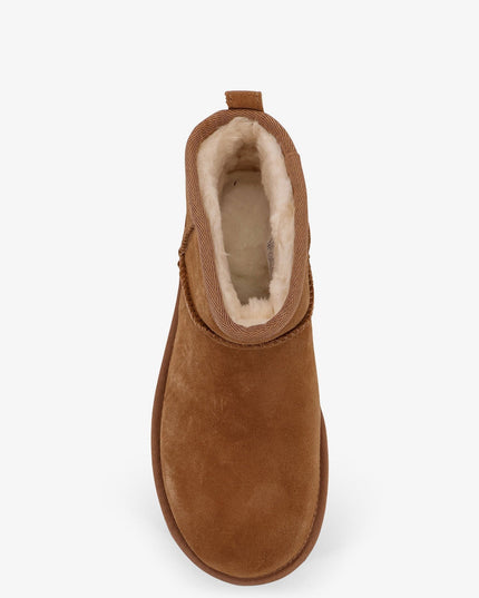 Classic Ultra Mini Platform suede ankle boots