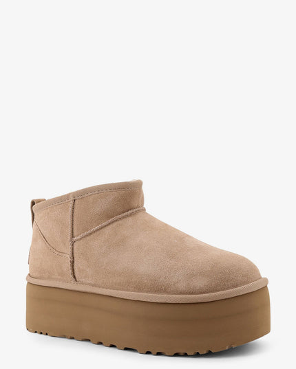 Classic Ultra Mini Platform suede ankle boots