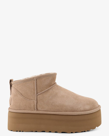Classic Ultra Mini Platform suede ankle boots