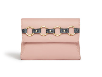 Alder Nude Clutch & Cross-Body Bag