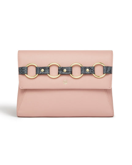 LaBante London | Alder Clutch & Crossbody Bag | Vegan | Nude