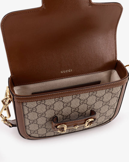 Gucci Horsebit 1955 Crossbody Bag – GG Supreme Canvas