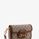 Coated canvas Gucci Horsebit 1955 crossbody bag with GG Supreme motif
