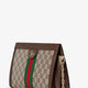 Coated canvas Ophidia shoulder bag